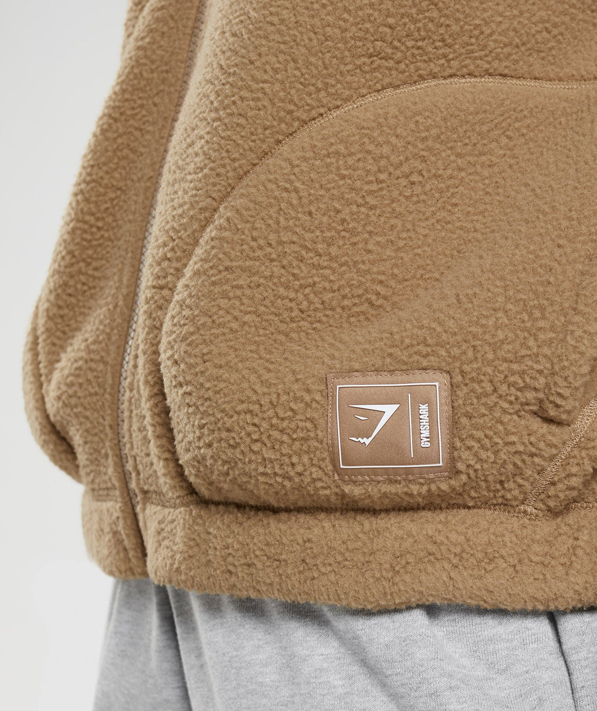 gymshark-sherpa-jacket-light-brown-aw21