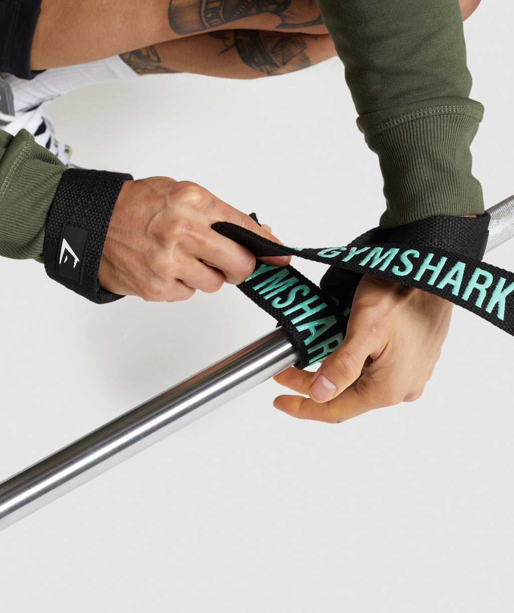 gymshark-silicone-lifting-straps-black-blue-ss22