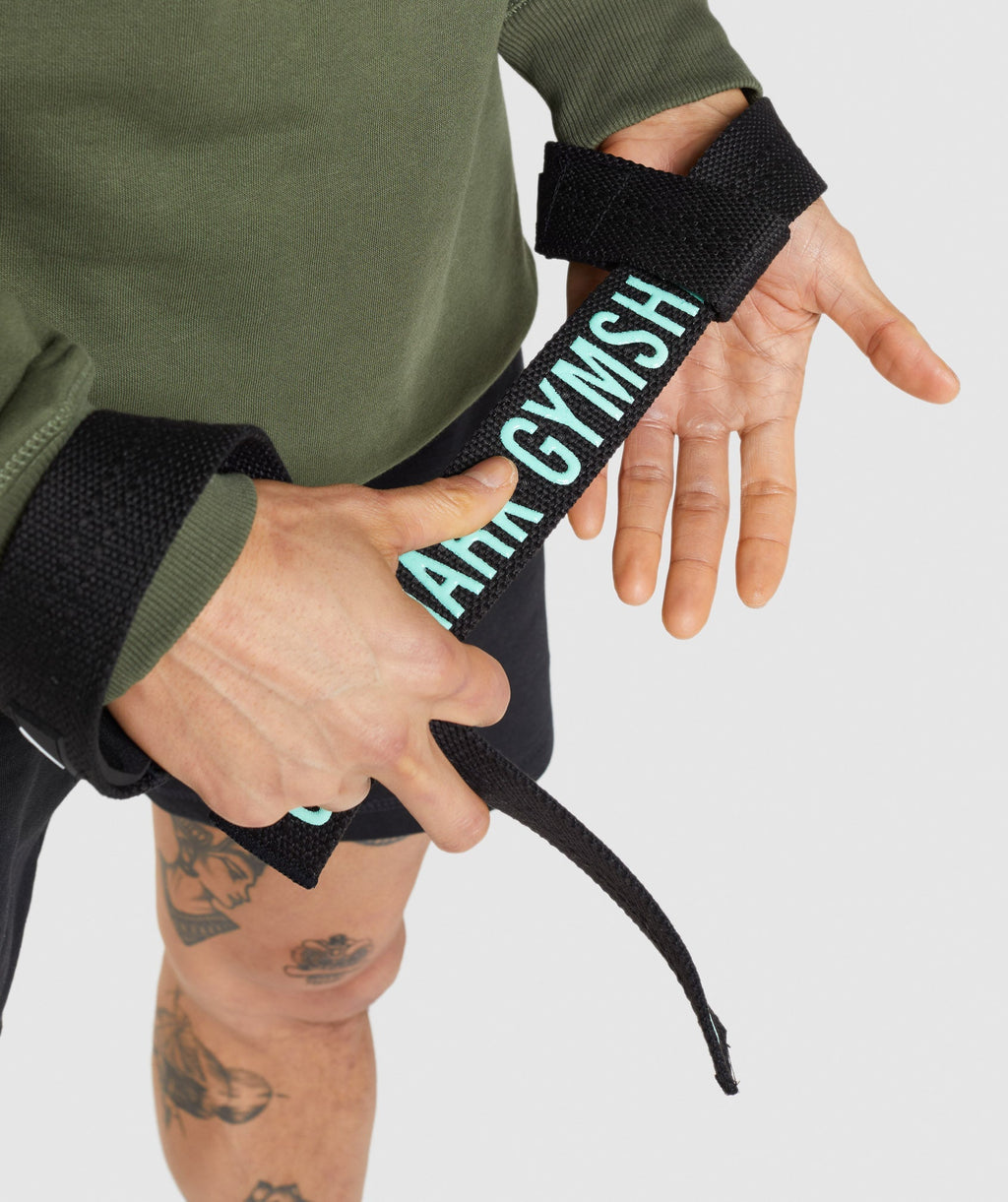 gymshark-silicone-lifting-straps-black-blue-ss22