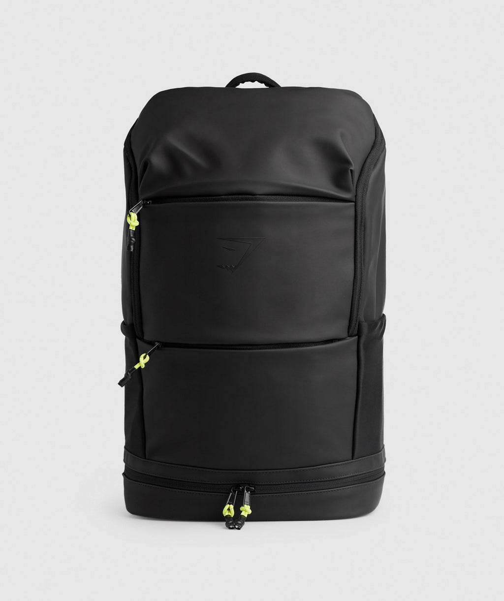 gymshark-sleek-backpack-black-reactive-green-aw22