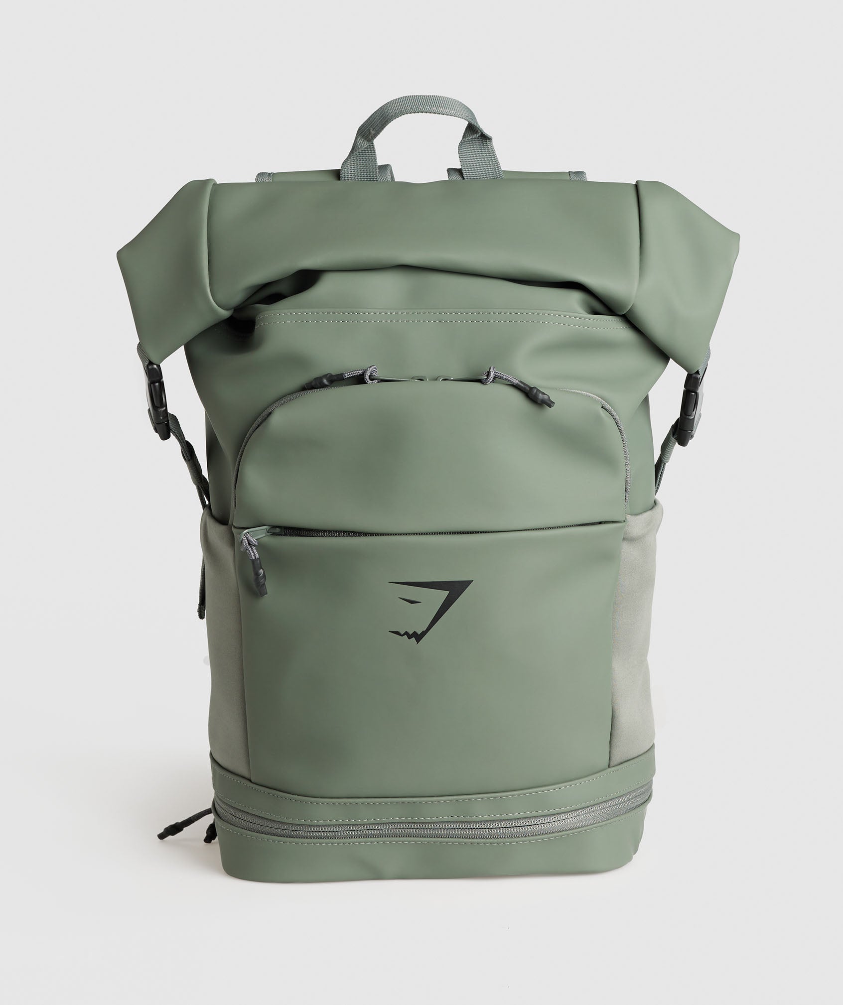 gymshark-sleek-backpack-roll-top-dusk-green-aw23