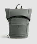 gymshark-sleek-backpack-roll-top-graphite-grey-ss24