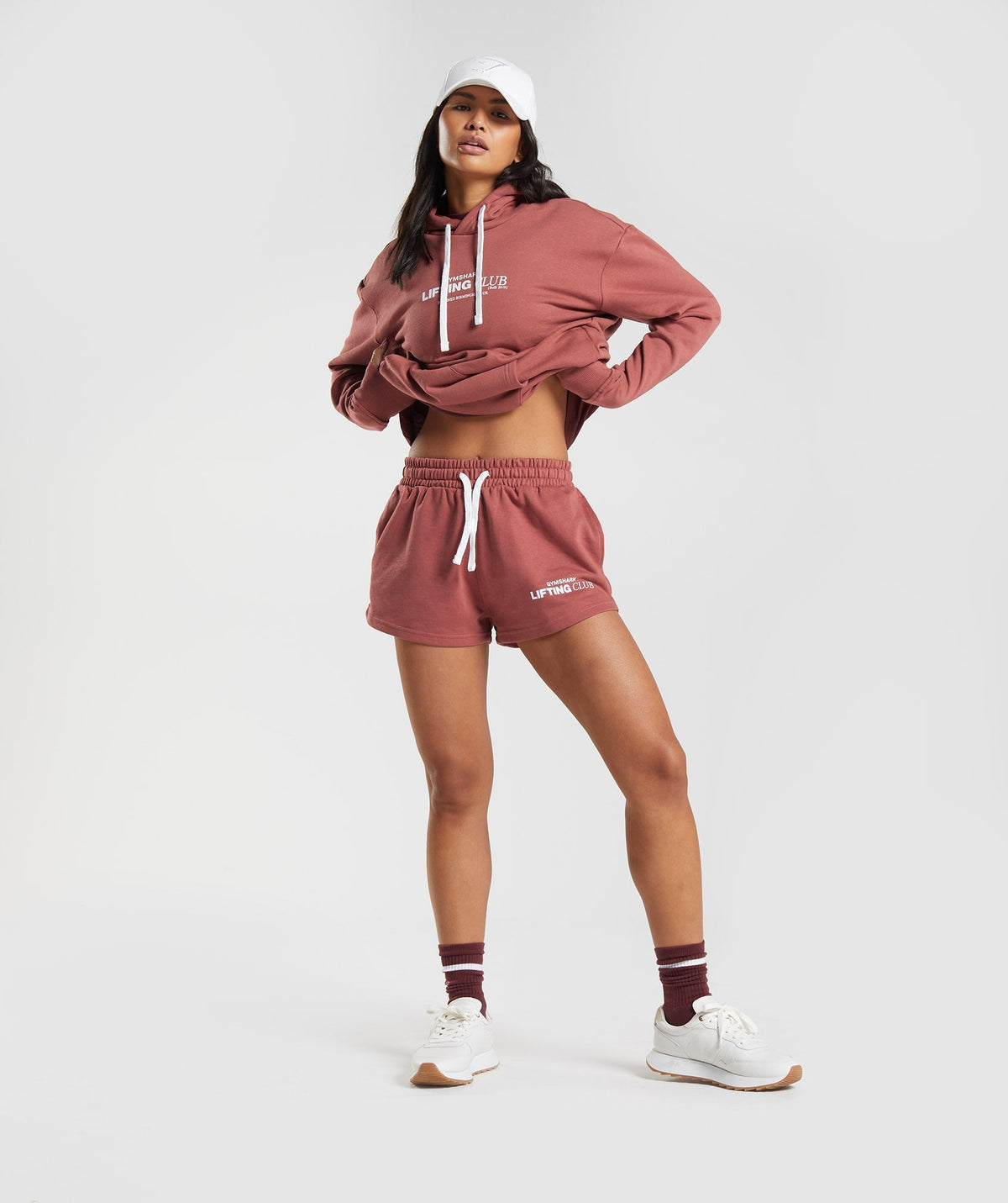 gymshark-social-club-shorts-rose-brown-aw22