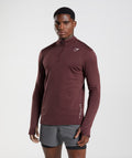gymshark-sport-1-4-zip-baked-maroon-aw22
