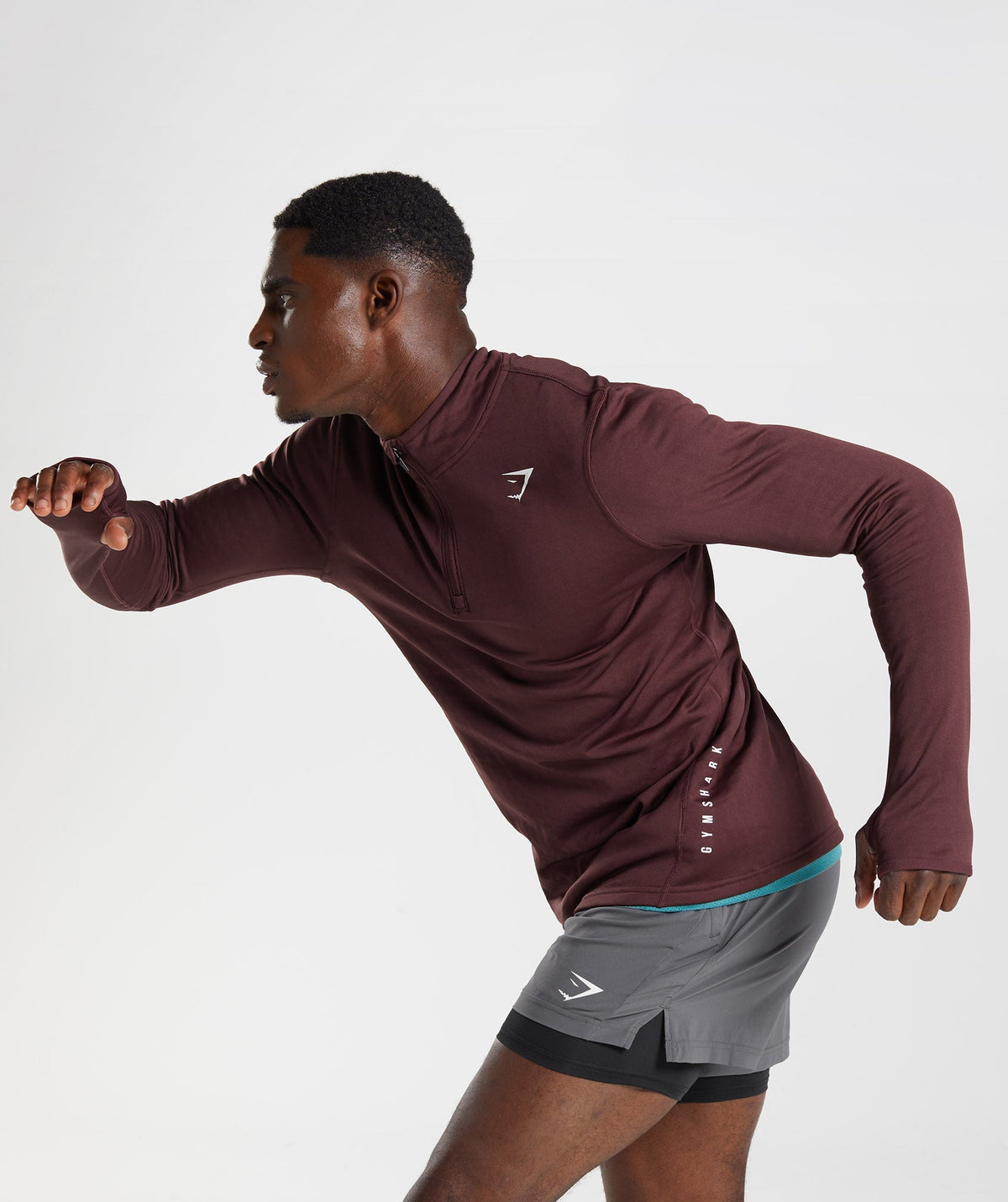 gymshark-sport-1-4-zip-baked-maroon-aw22
