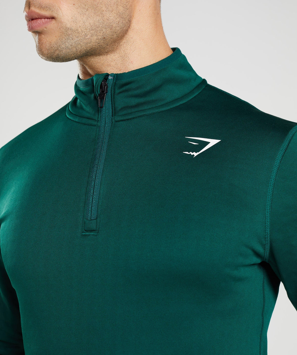 gymshark-sport-1-4-zip-woodland-green-aw22