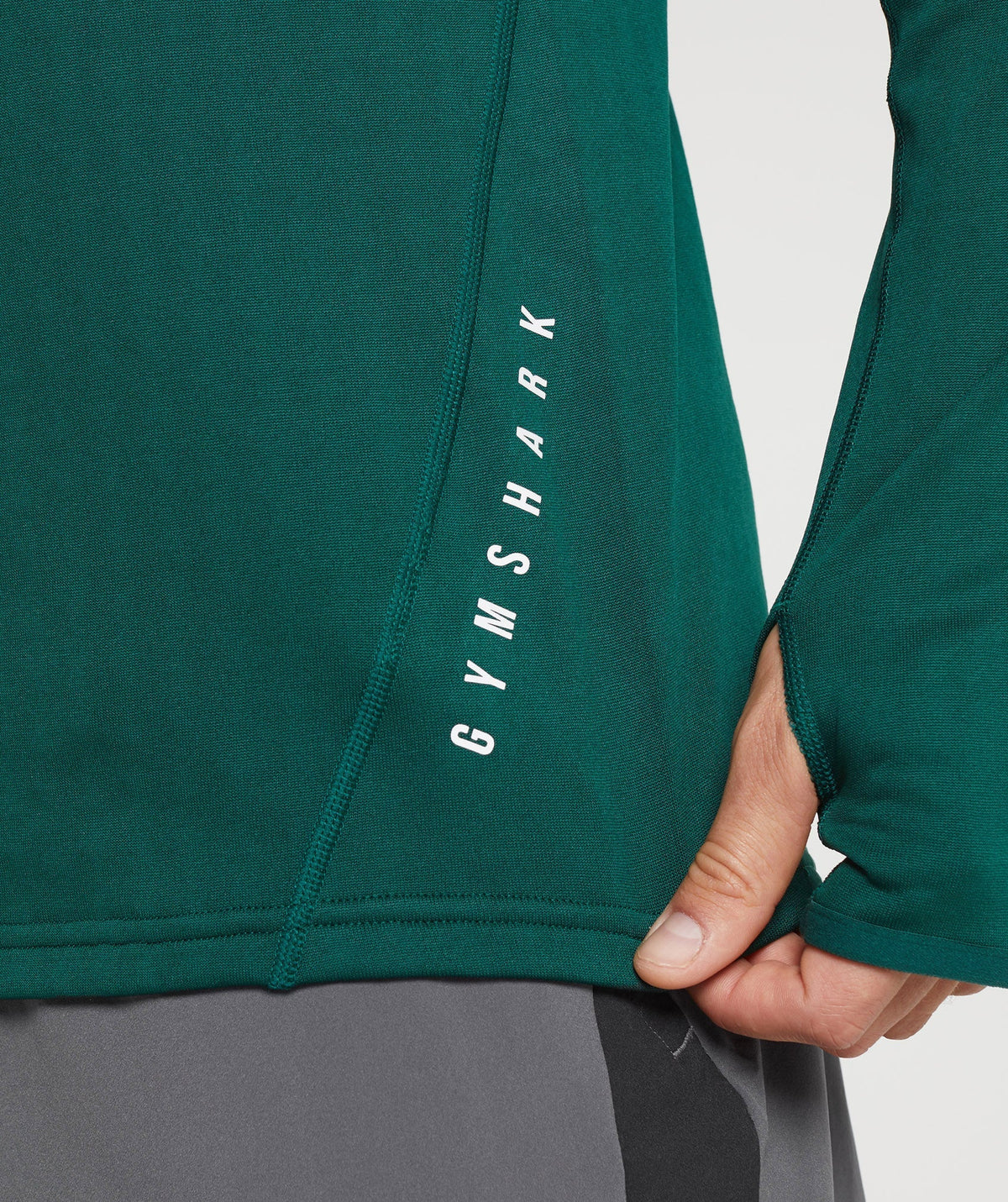 gymshark-sport-1-4-zip-woodland-green-aw22