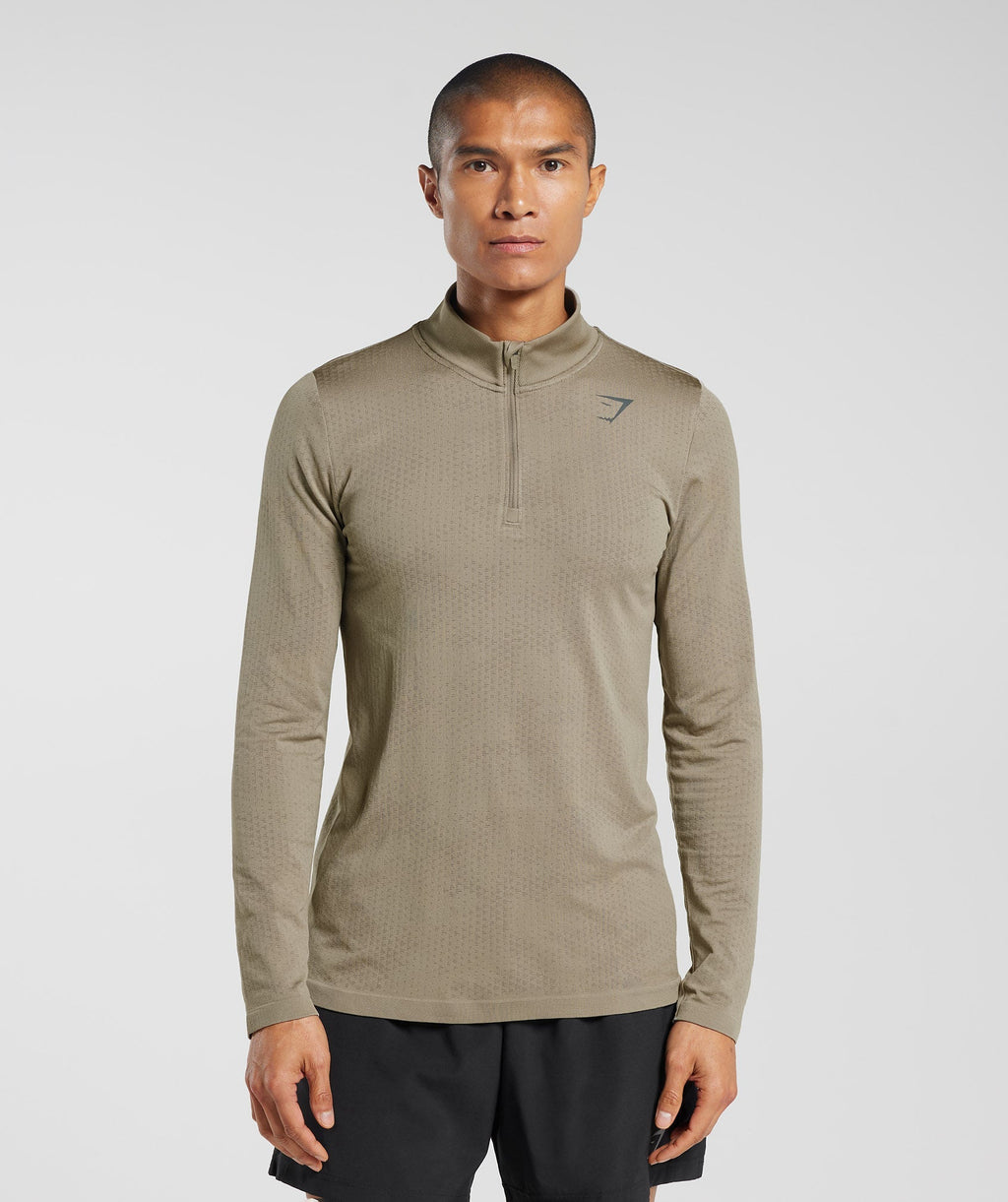gymshark-sport-seamless-1-4-zip-linen-brown-camo-brown-aw23