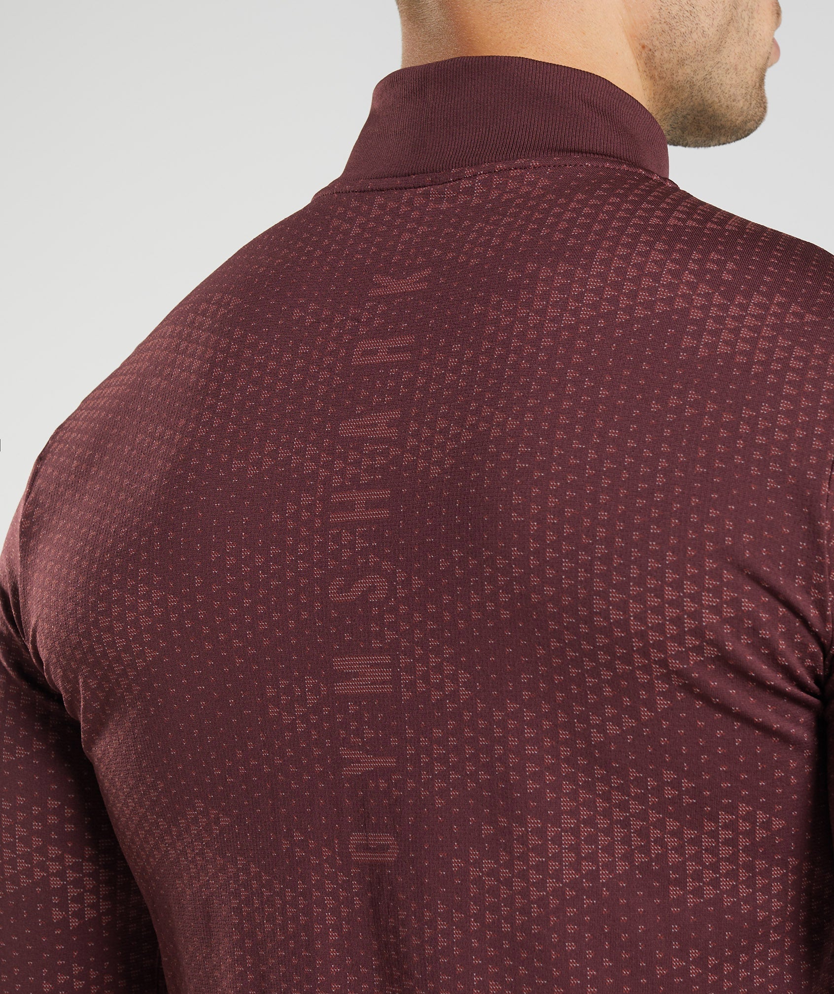 gymshark-sport-seamless-1-4-zip-baked-maroon-rosewood-red-aw22