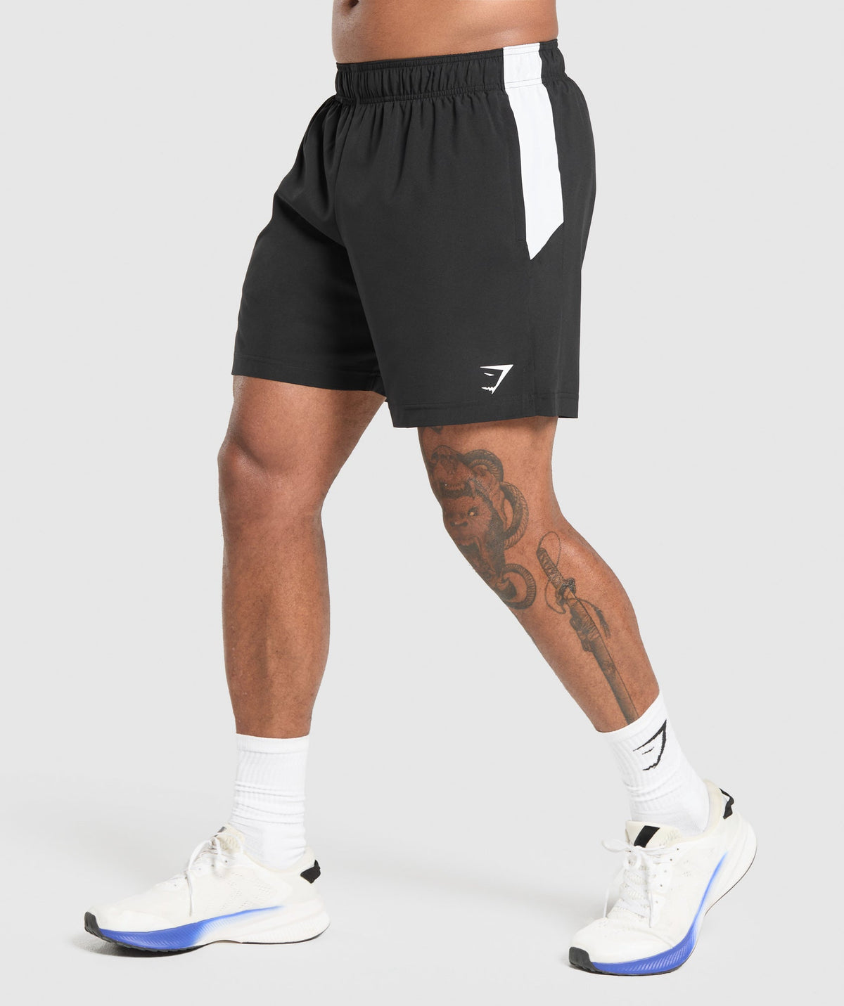 gymshark-sport-panel-7-shorts-black-white-ss25