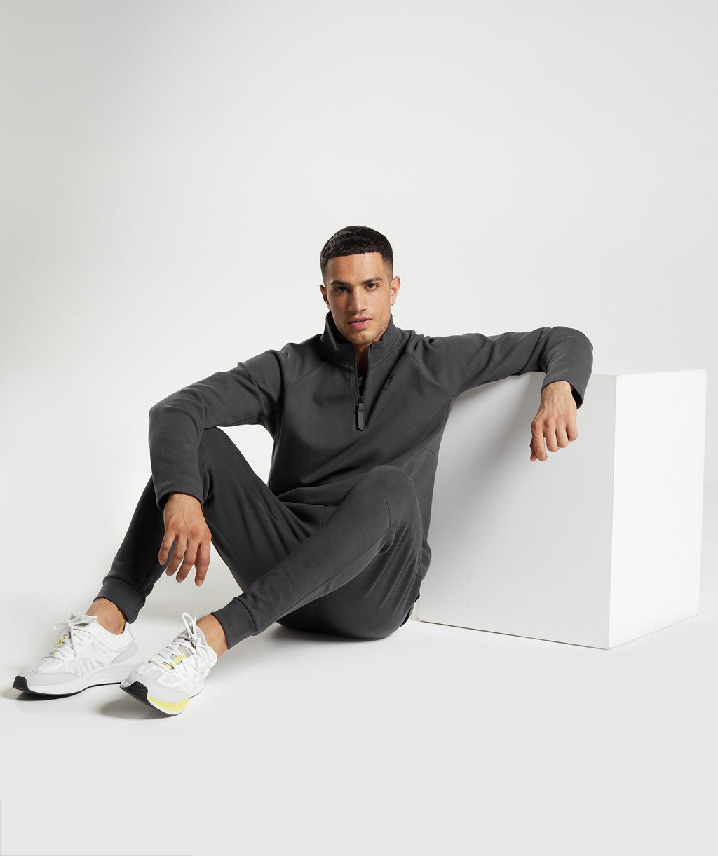 gymshark-rest-day-1-4-zip-onyx-grey-aw22