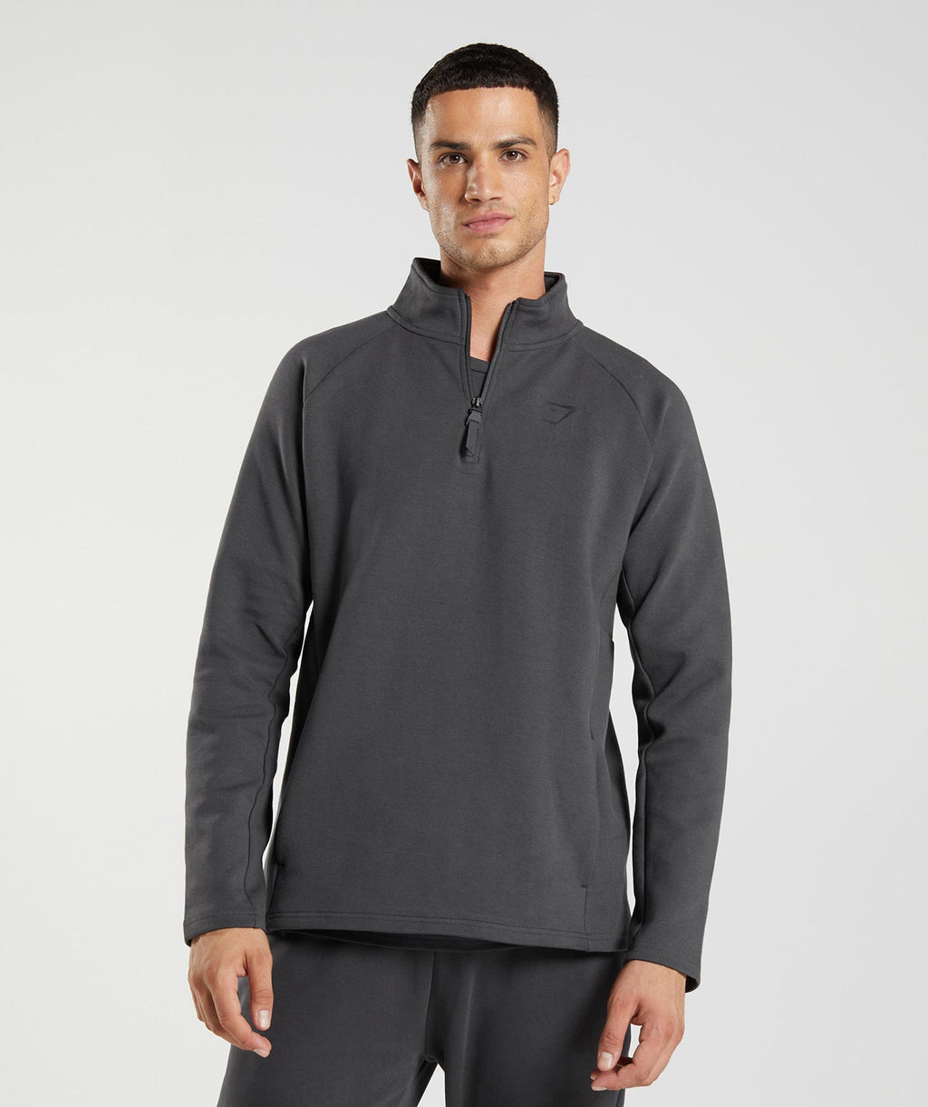 gymshark-rest-day-1-4-zip-onyx-grey-aw22