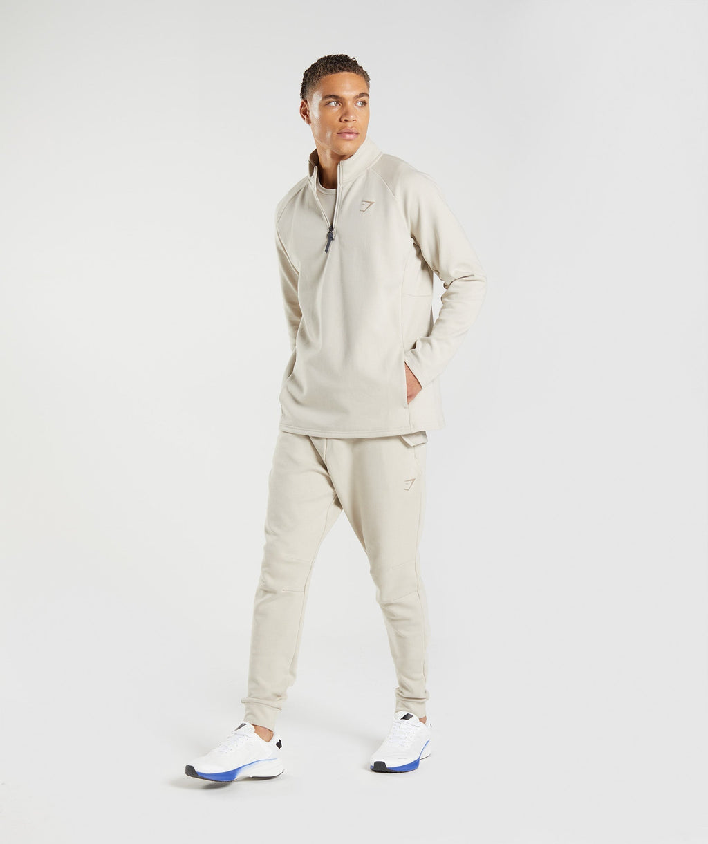 gymshark-rest-day-1-4-zip-pebble-grey-aw22