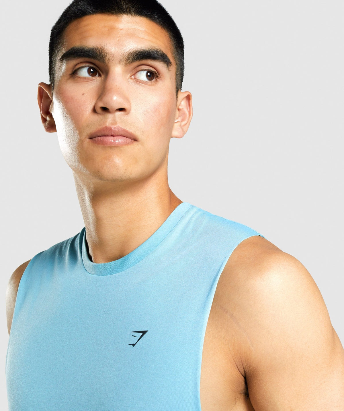 gymshark-studio-tank-teal-logo