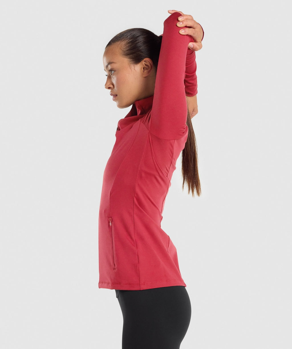 gymshark-training-zip-up-burgundy