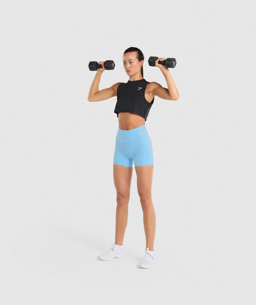 gymshark-training-crop-tank-black-white-logo