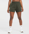 gymshark-training-fleece-shorts-deep-olive-green-aw23