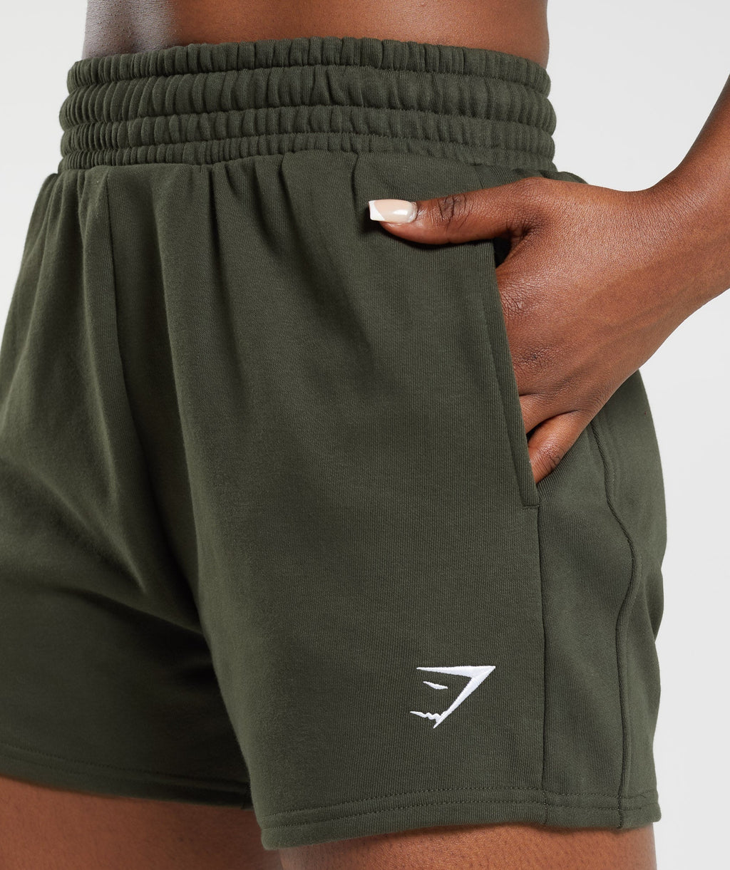 gymshark-training-fleece-shorts-deep-olive-green-aw23
