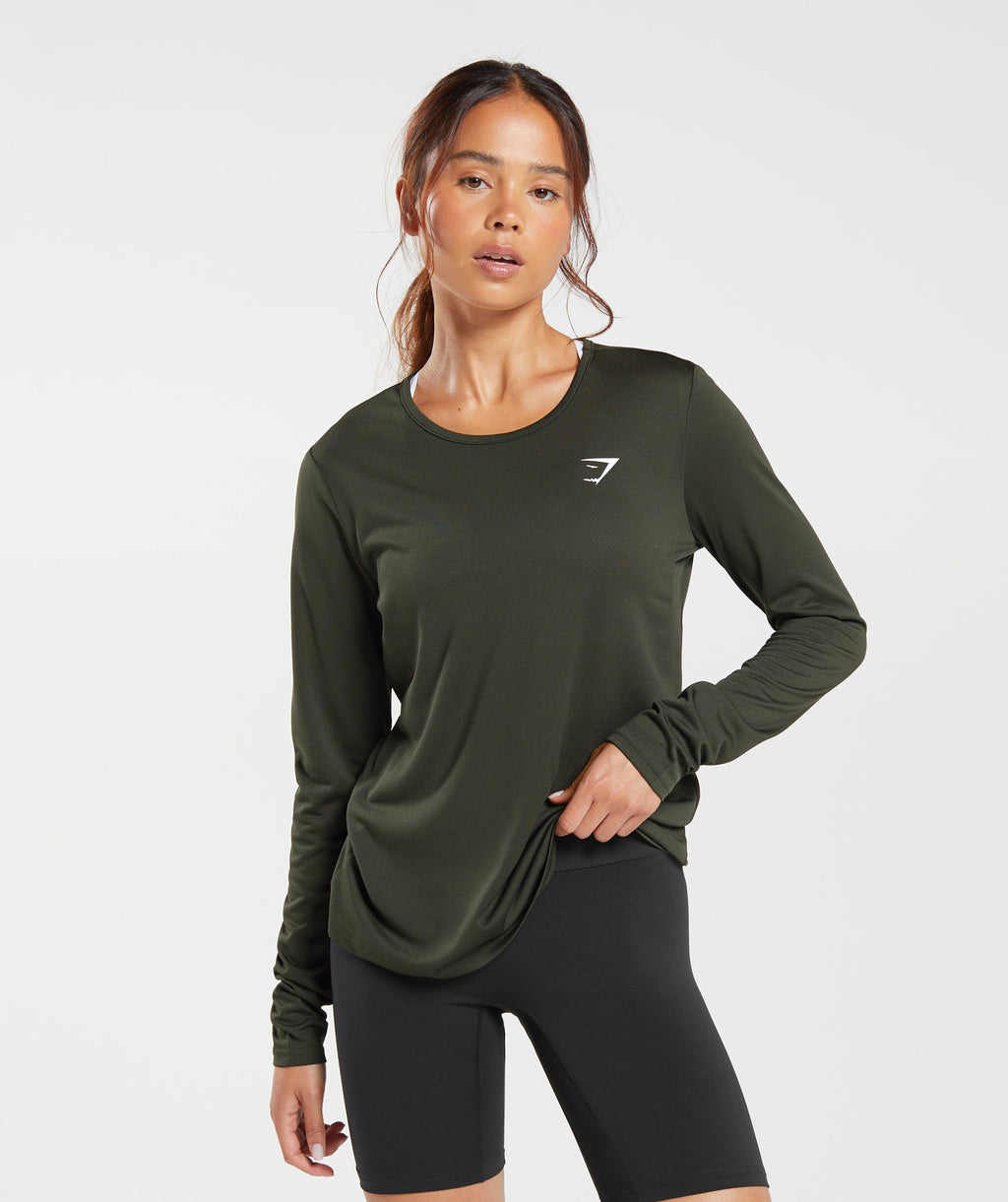 gymshark-training-long-sleeve-top-deep-olive-green-aw23