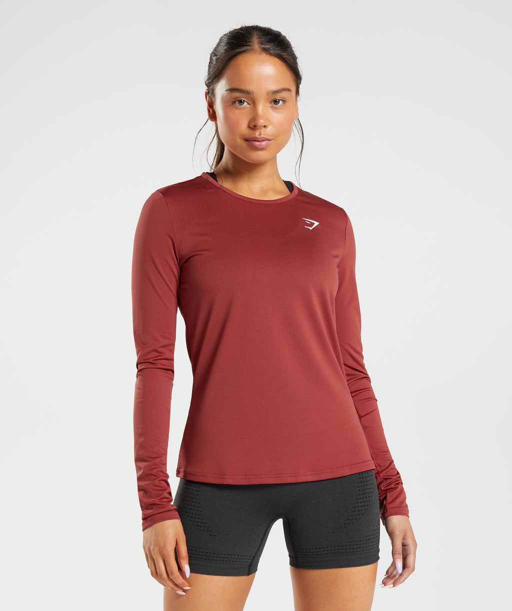 gymshark-training-long-sleeve-top-rosewood-red-aw22