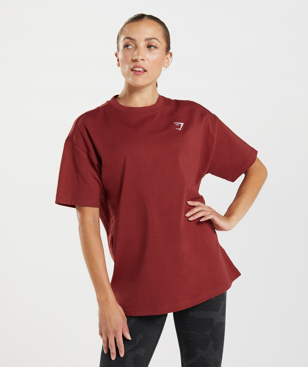 gymshark-training-oversized-t-shirt-rosewood-red-aw22