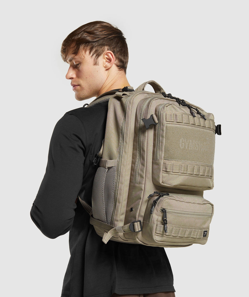 gymshark-tactical-backpack-linen-brown-aw23