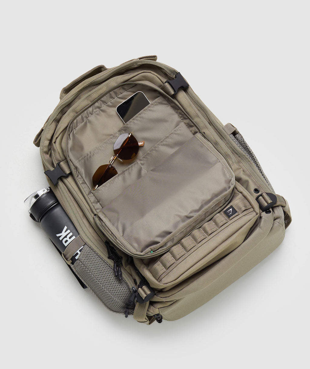 gymshark-tactical-backpack-linen-brown-aw23