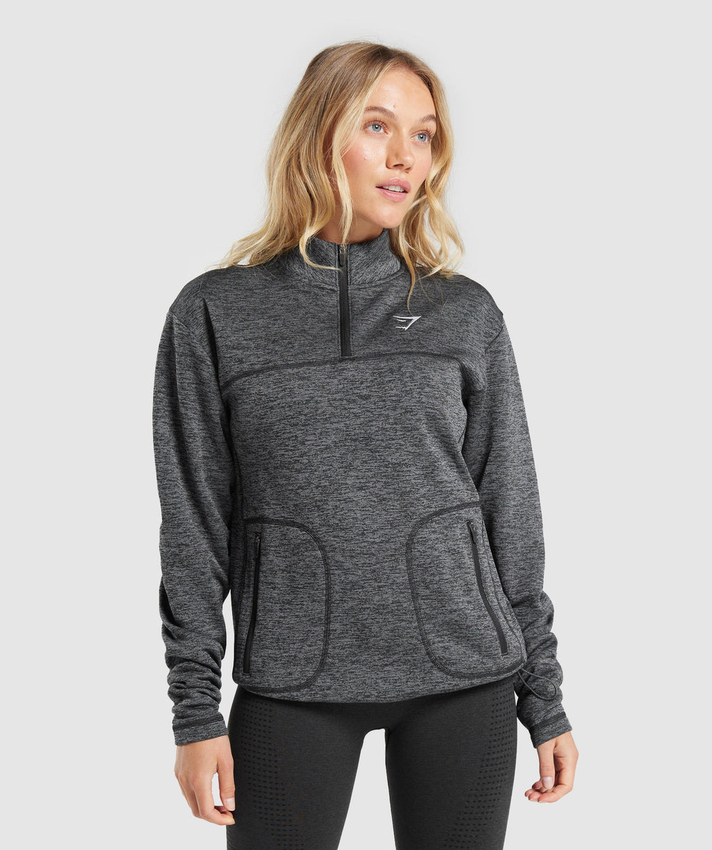 gymshark-thermal-fleece-1-4-zip-pullover-black-pitch-grey-aw23