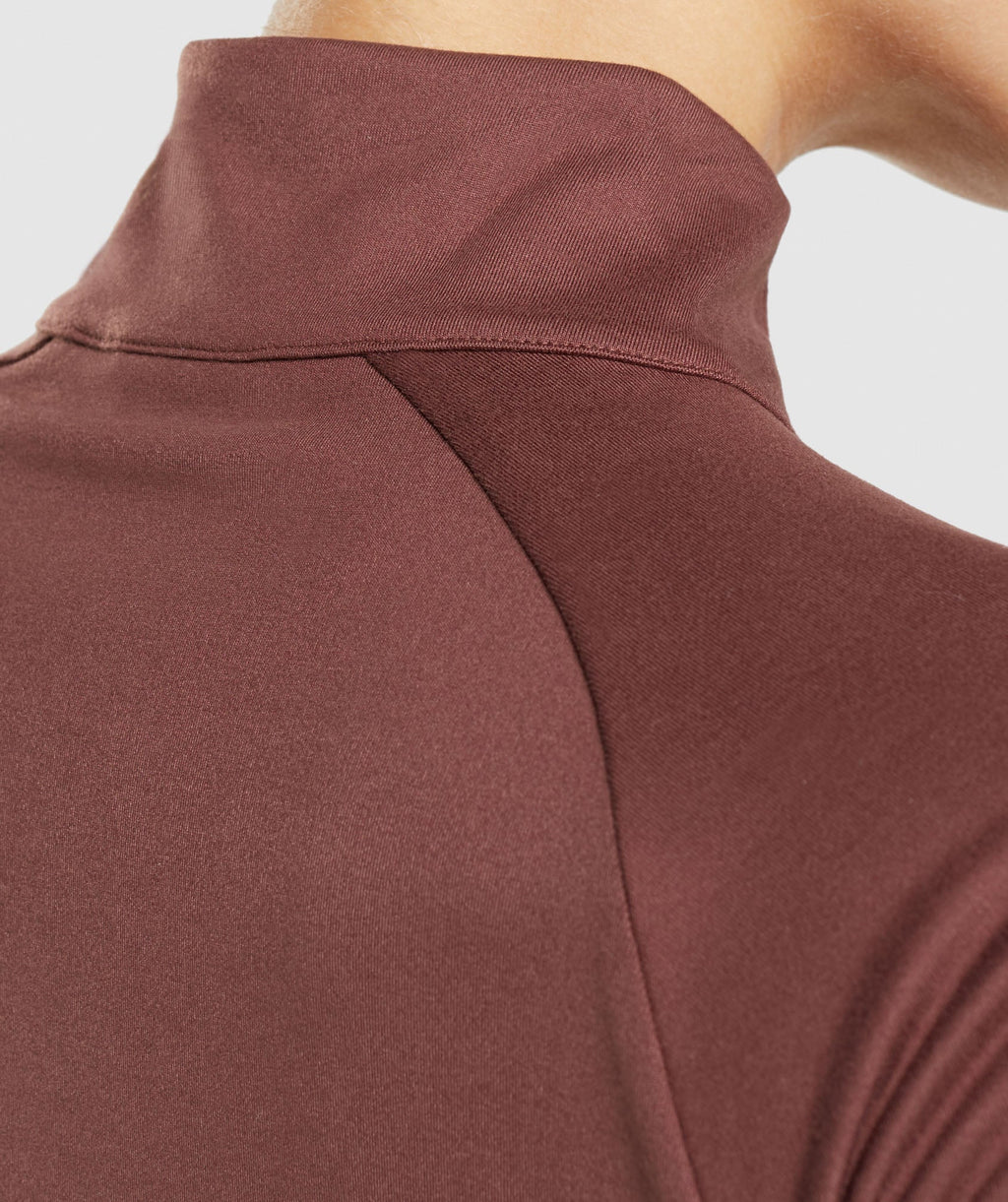 gymshark-training-1-4-zip-cherry-brown-ss22