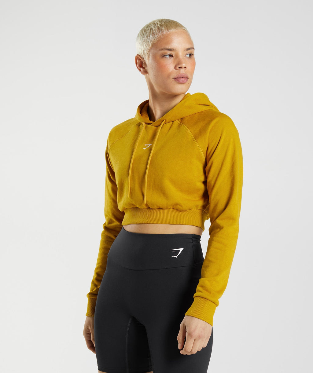 gymshark-training-cropped-hoodie-turmeric-yellow-aw22