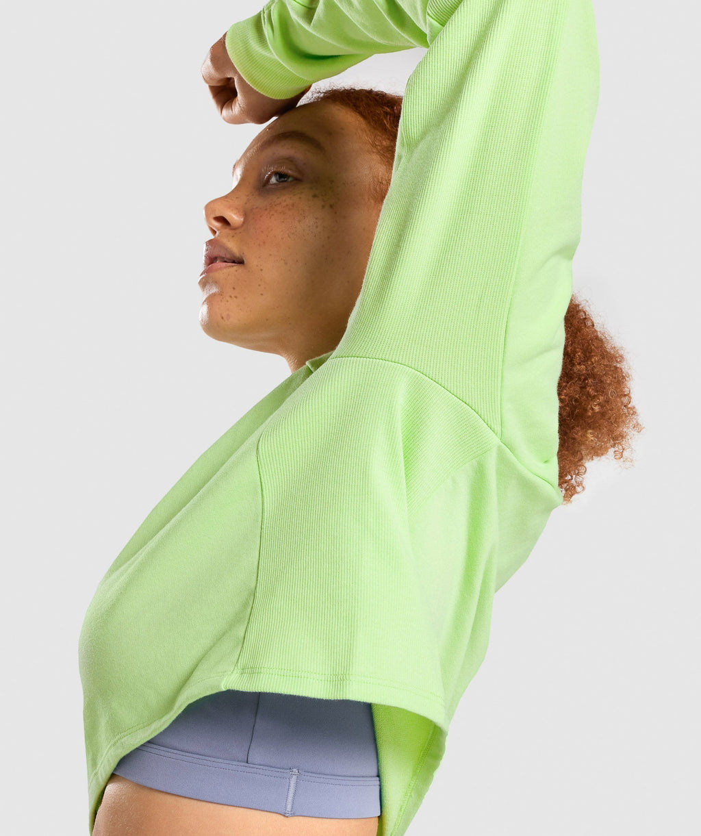 gymshark-training-cropped-sweater-green-lime