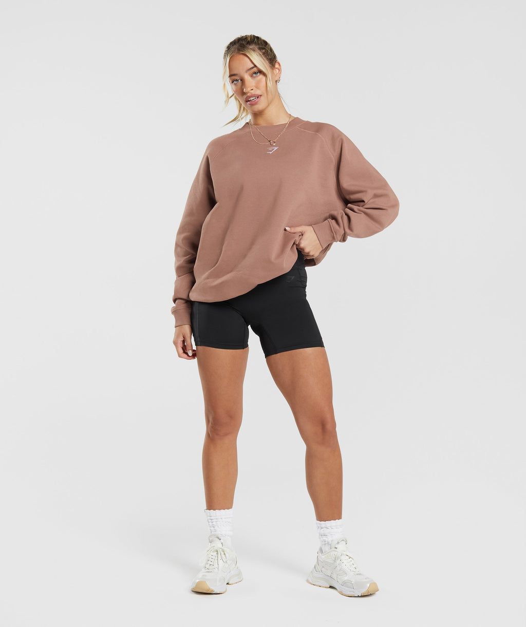 gymshark-training-oversized-fleece-sweatshirt-taupe-brown-aw23