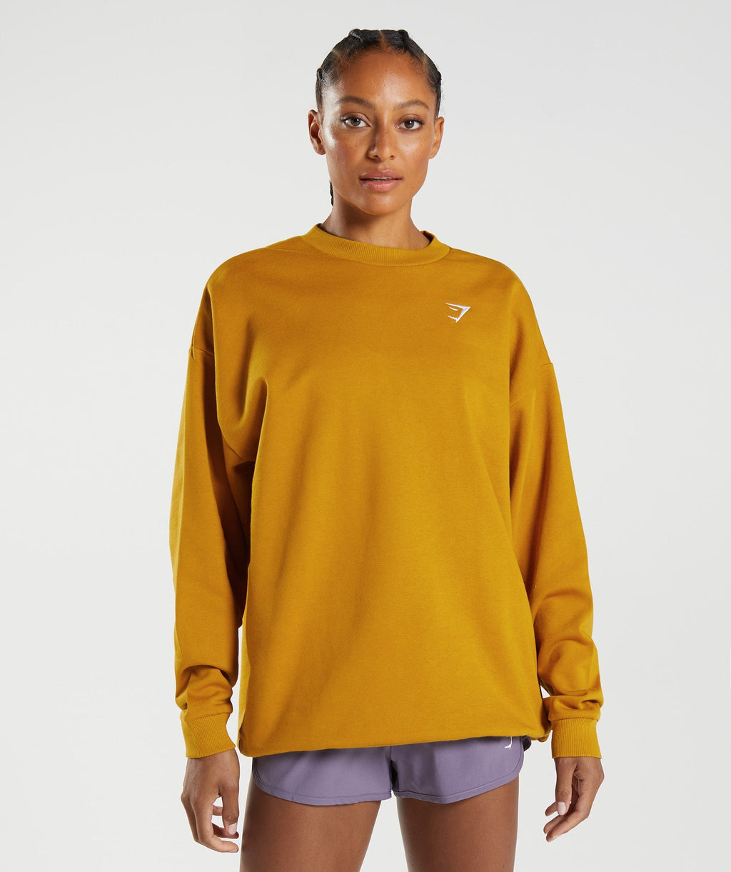 gymshark-training-oversized-sweatshirt-turmeric-yellow-aw22