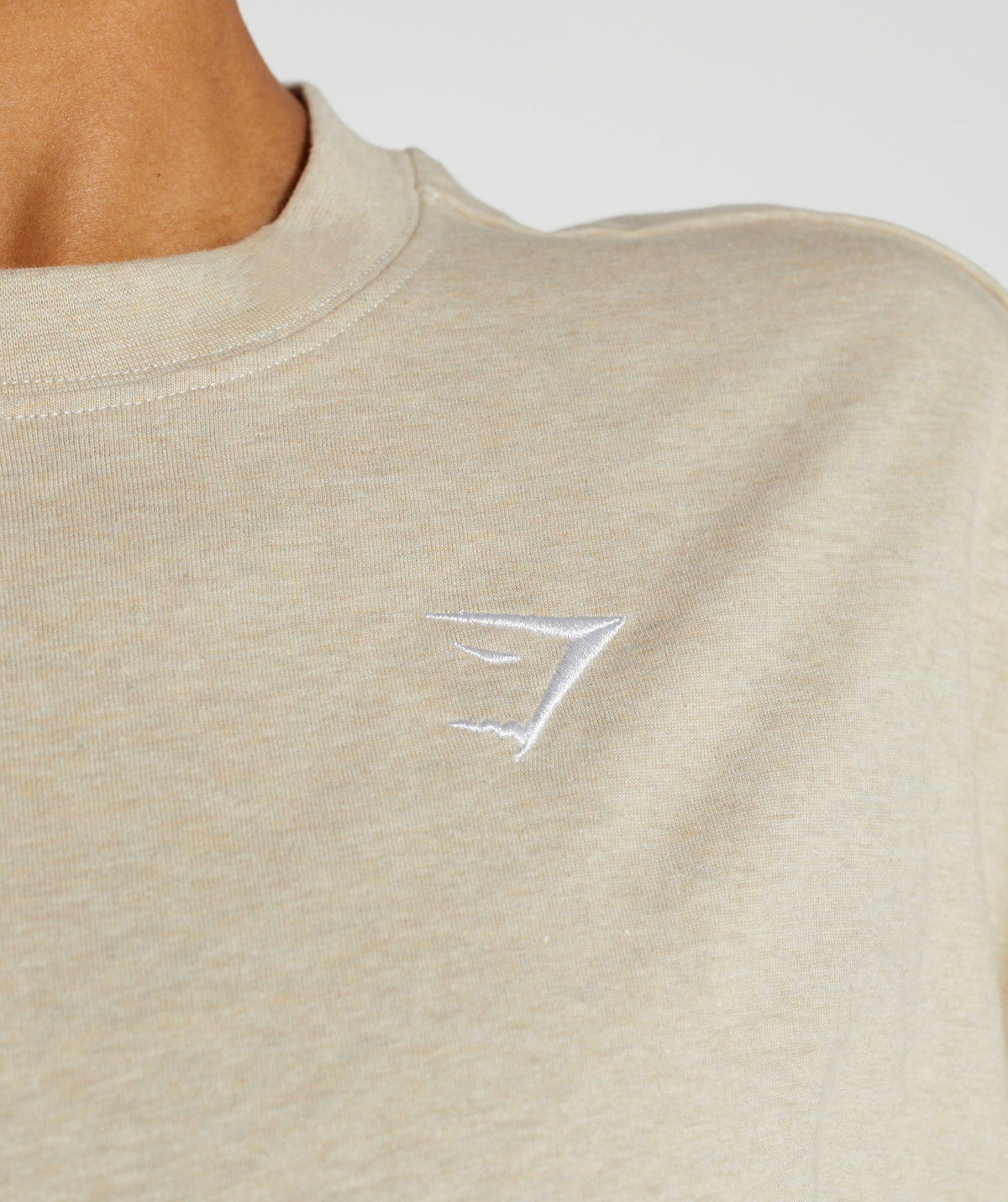 gymshark-training-oversized-t-shirt-sand-marl-aw22