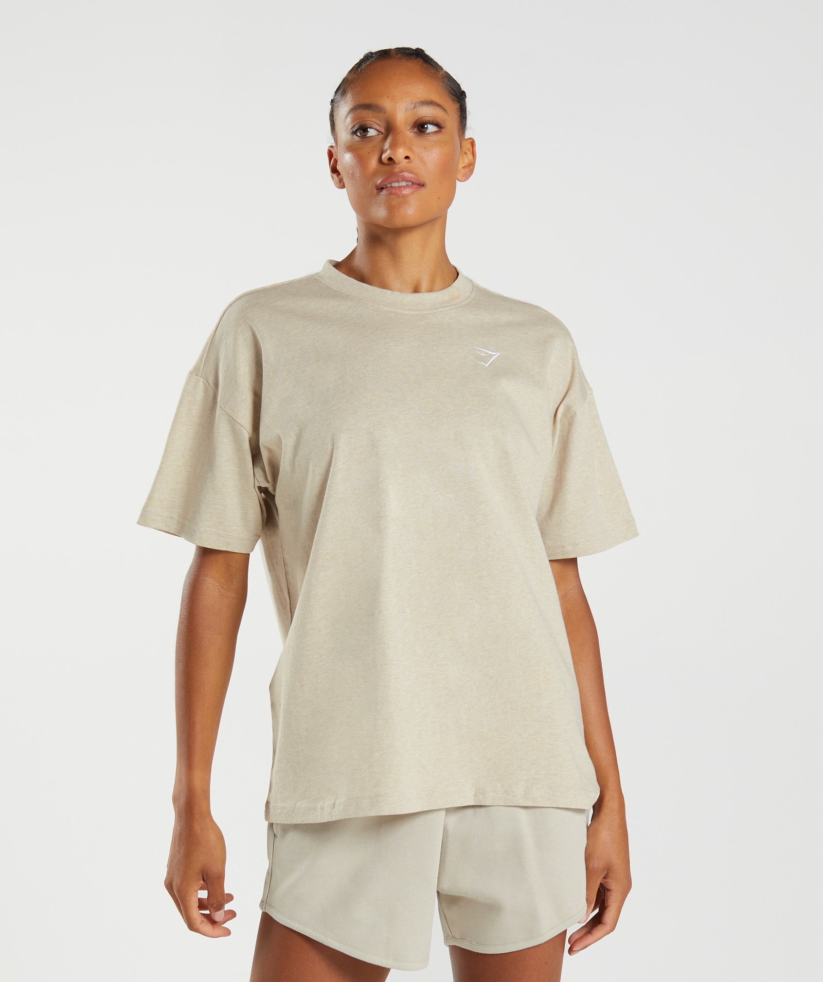 gymshark-training-oversized-t-shirt-sand-marl-aw22