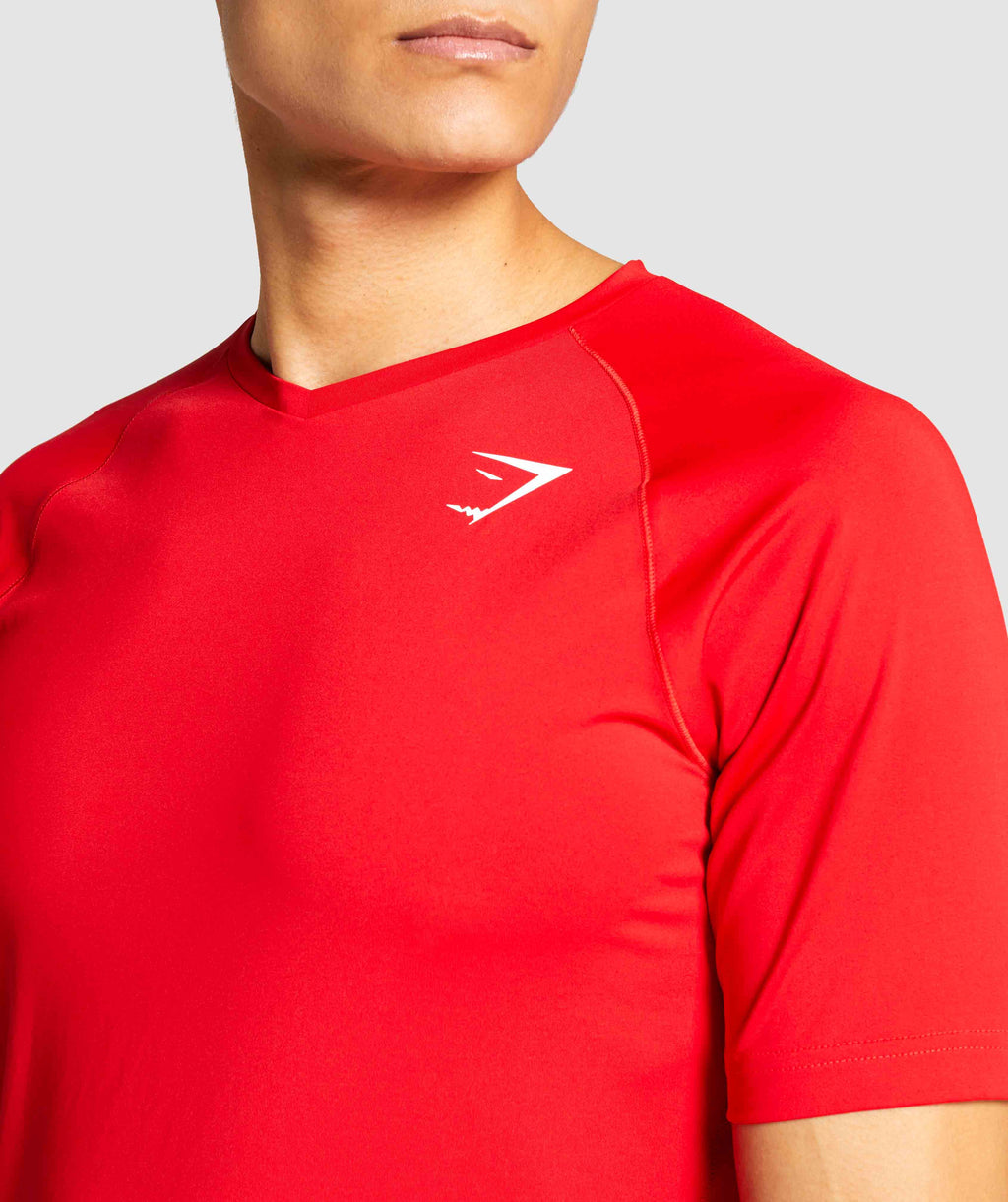 gymshark-veer-t-shirt-red-white-logo
