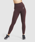 gymshark-vital-rise-leggings-brown-marl