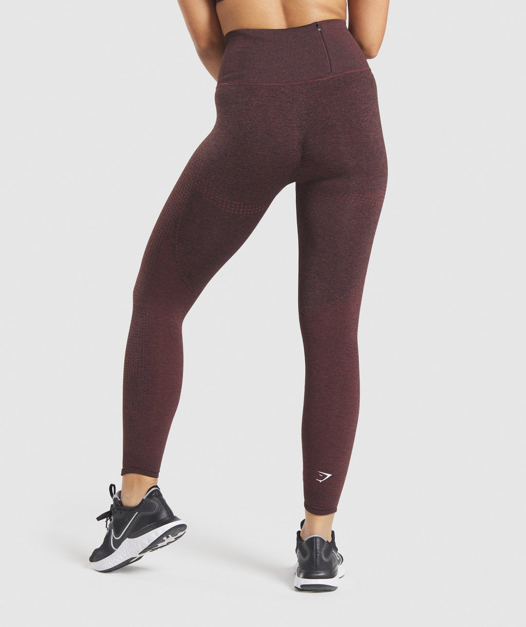 gymshark-vital-rise-leggings-brown-marl