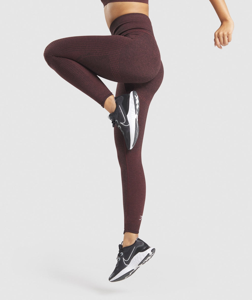 gymshark-vital-rise-leggings-brown-marl