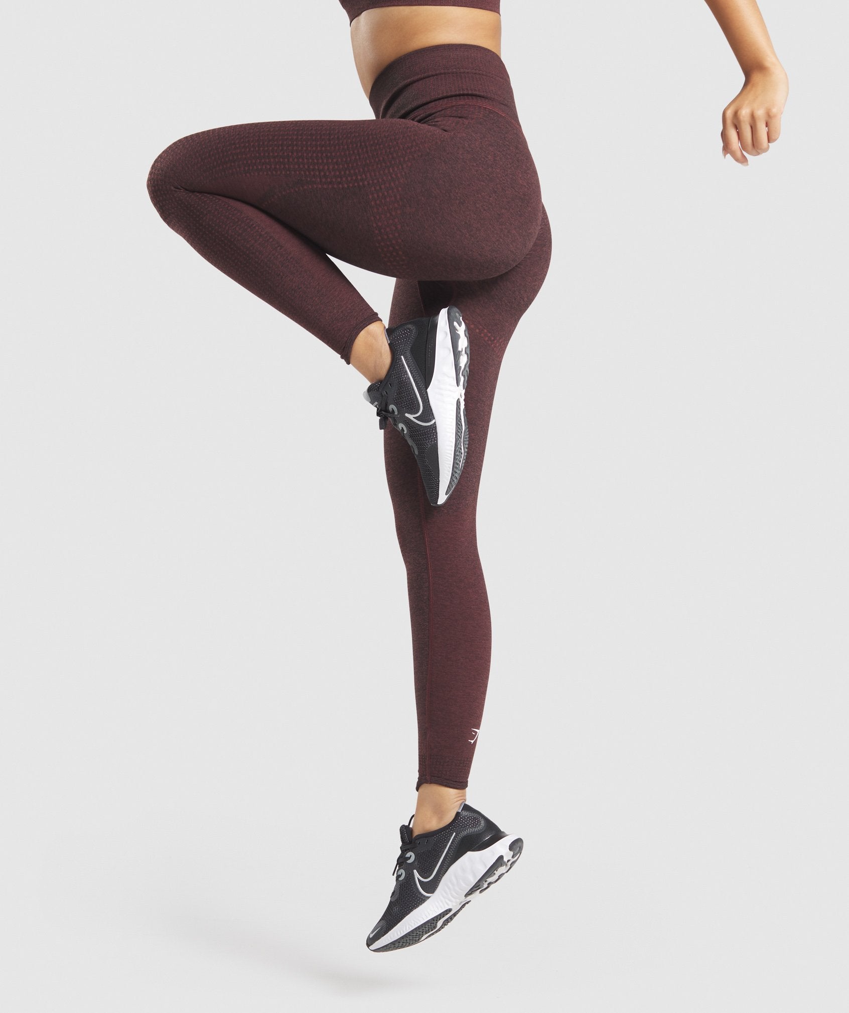 gymshark-vital-rise-leggings-brown-marl