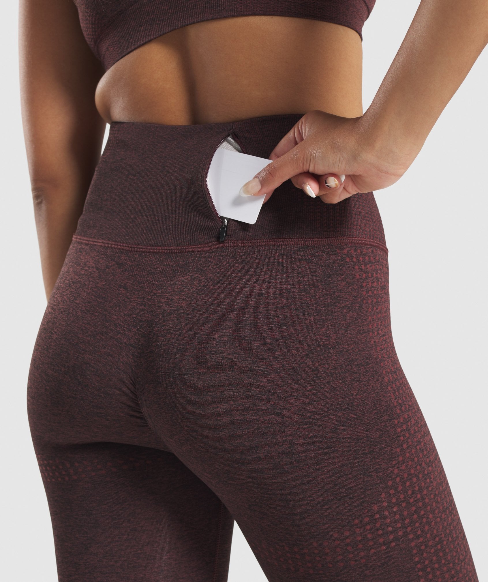 gymshark-vital-rise-leggings-brown-marl