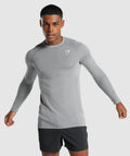 gymshark-vital-long-sleeve-t-shirt-charcoal-marl-white-logo