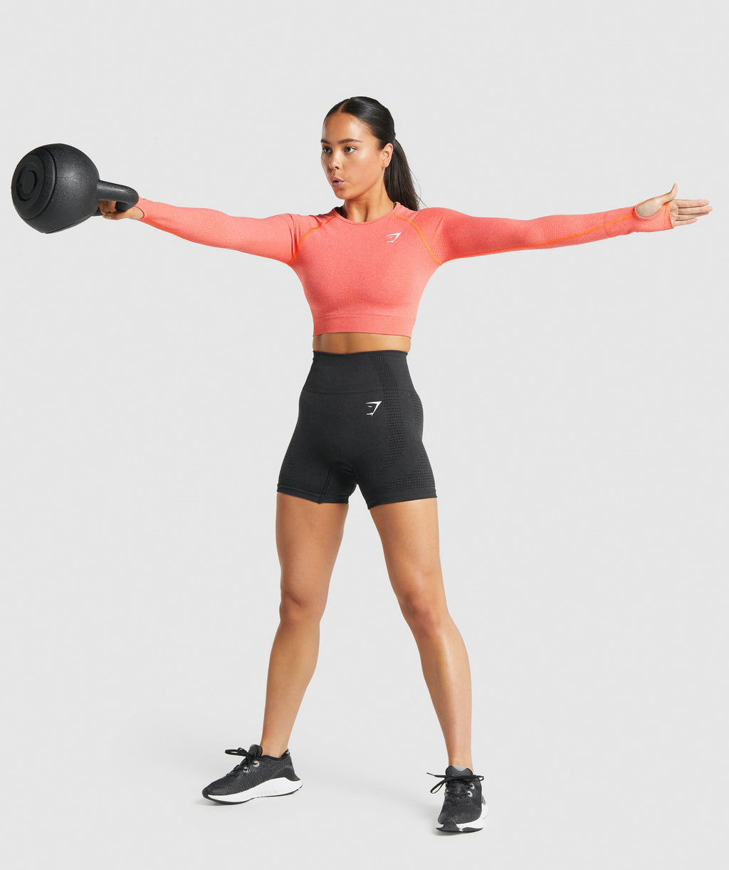 gymshark-vital-seamless-long-sleeve-crop-top-orange-marl-logo