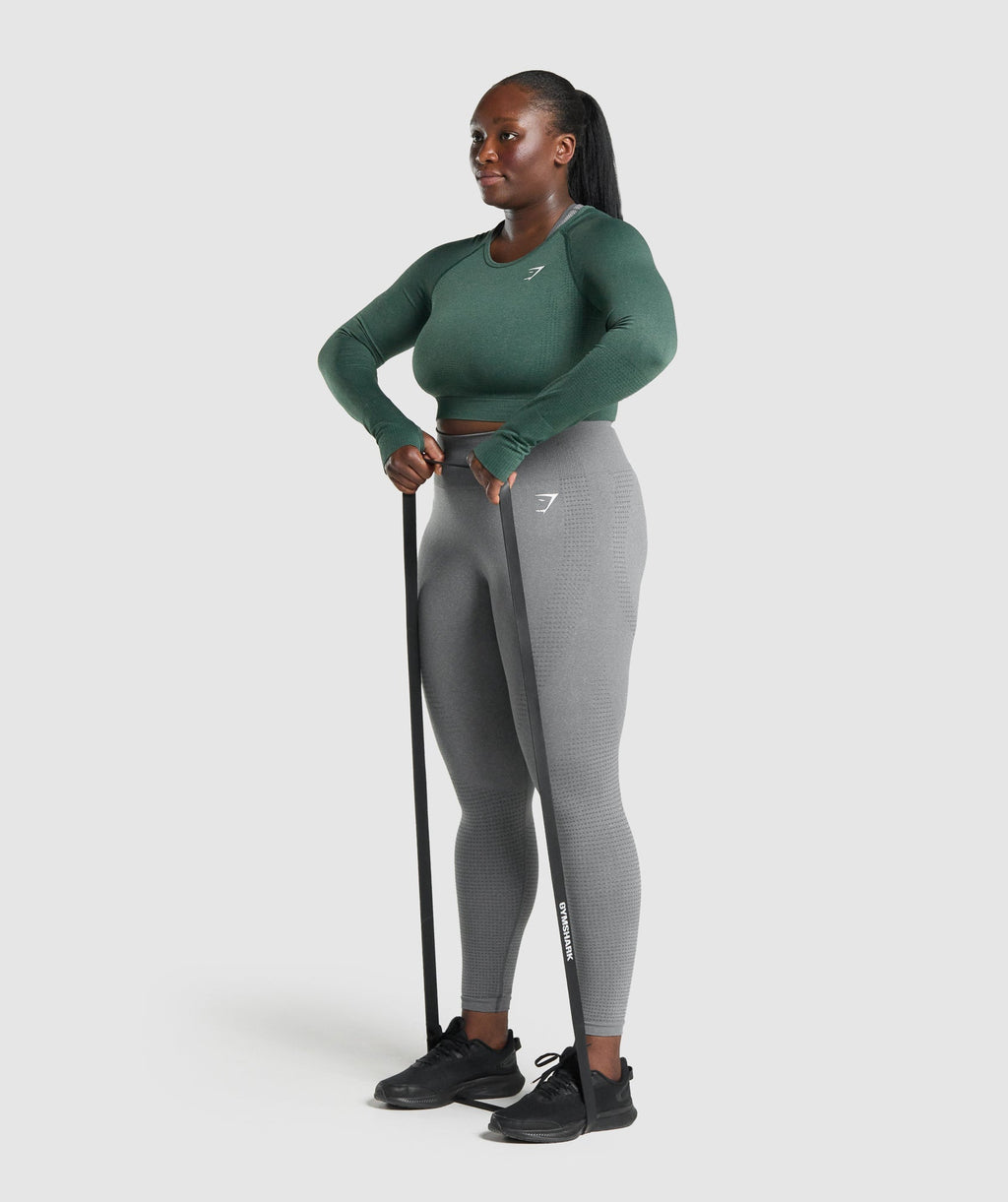 gymshark-vital-seamless-long-sleeve-crop-top-dark-green-marl-logo