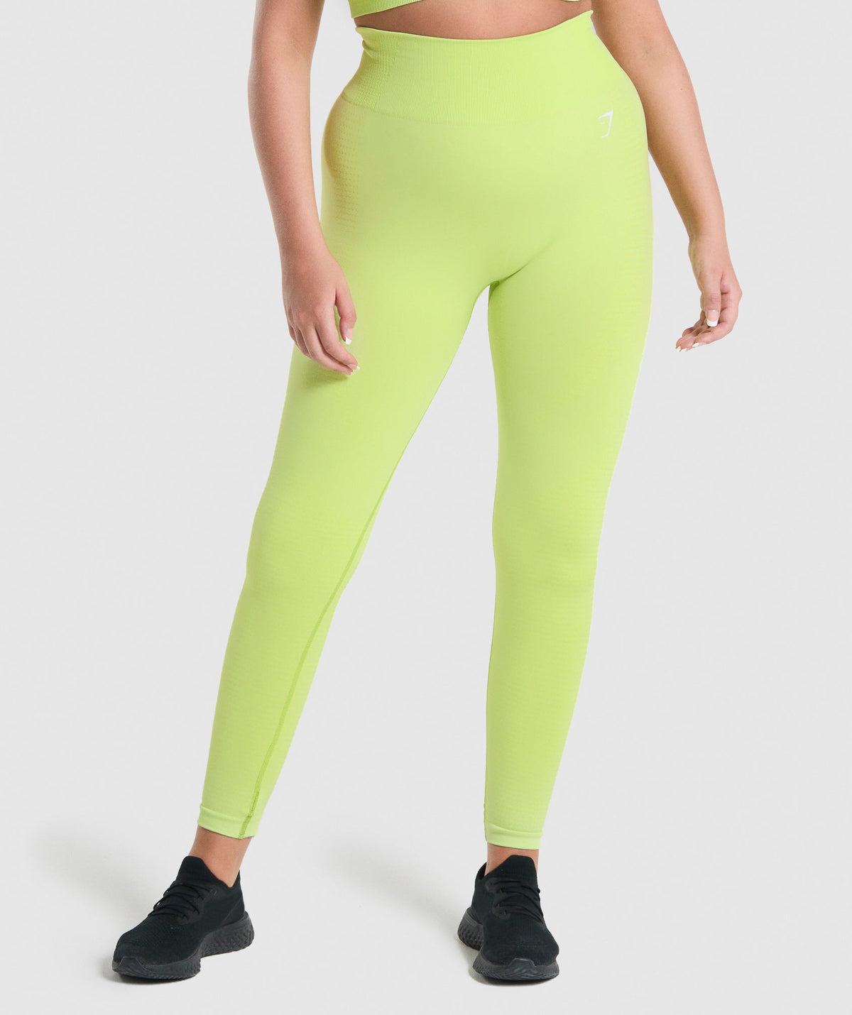 gymshark-vital-seamless-leggings-yellow-marl-logo