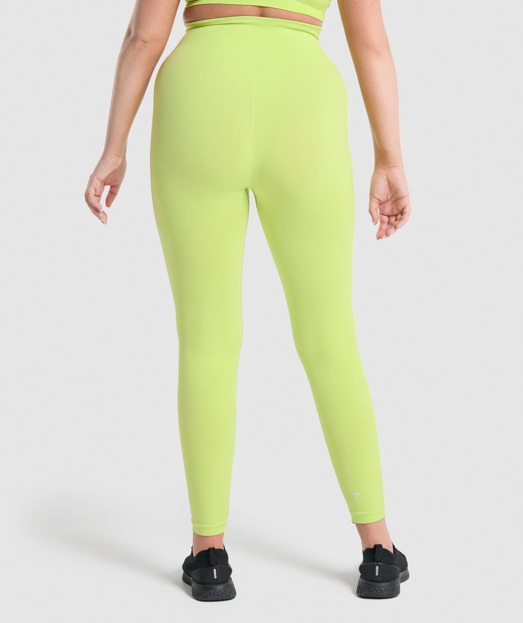 gymshark-vital-seamless-leggings-yellow-marl-logo