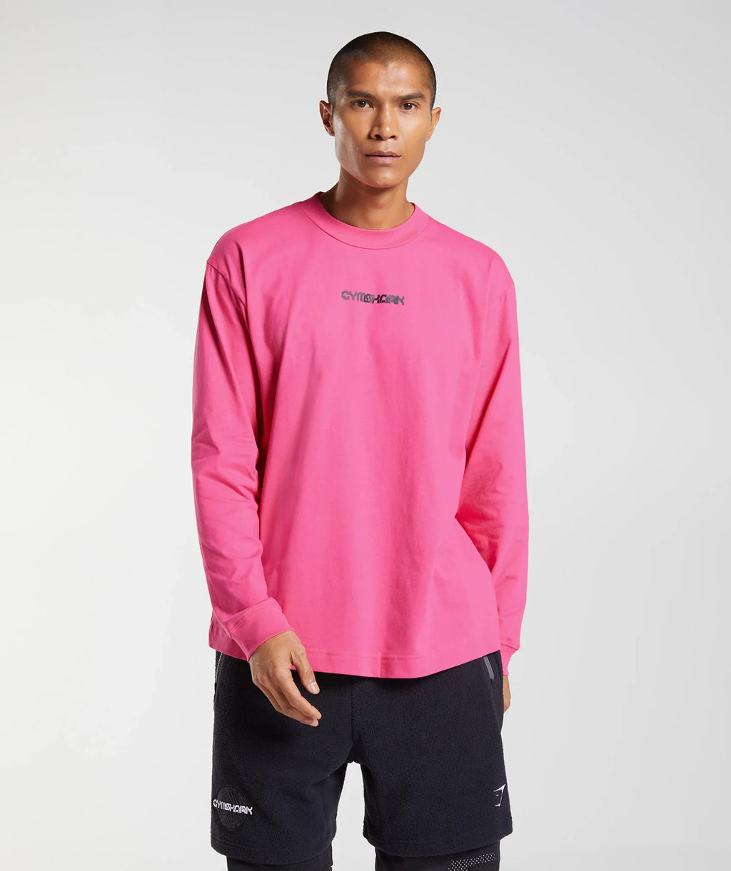 gymshark-vibes-long-sleeve-t-shirt-bright-fuchsia-ss23