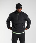 gymshark-vibes-fleece-1-4-zip-black-ss23
