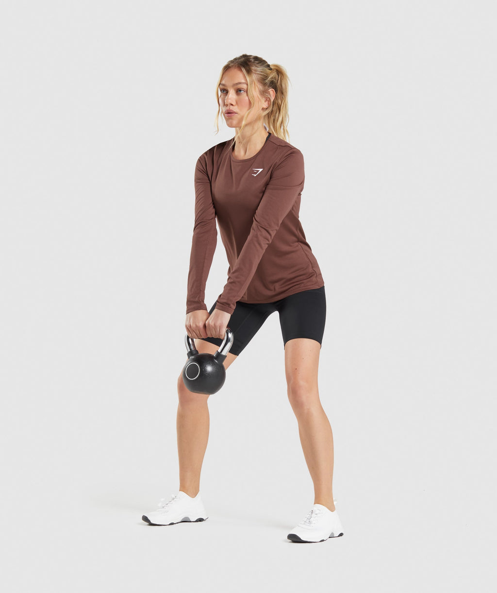 gymshark-training-long-sleeve-top-cherry-brown-ss22