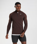 gymshark-vital-light-1-4-zip-cherry-brown-black-aw22